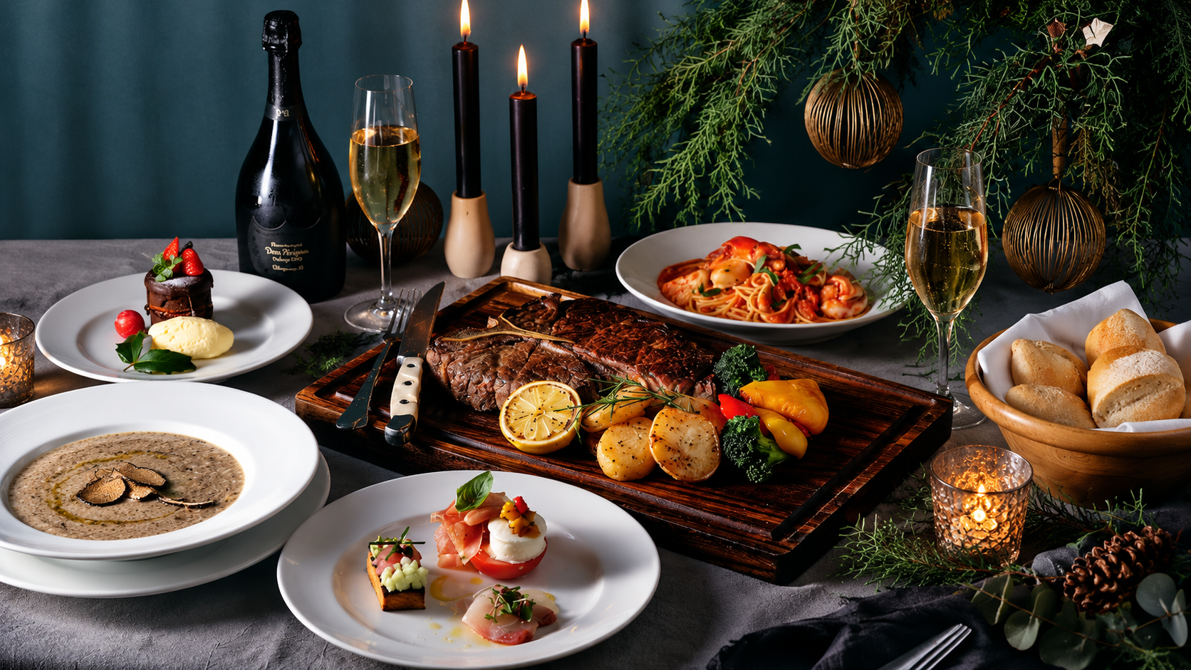 Restaurant social media content encouraging customers to visit