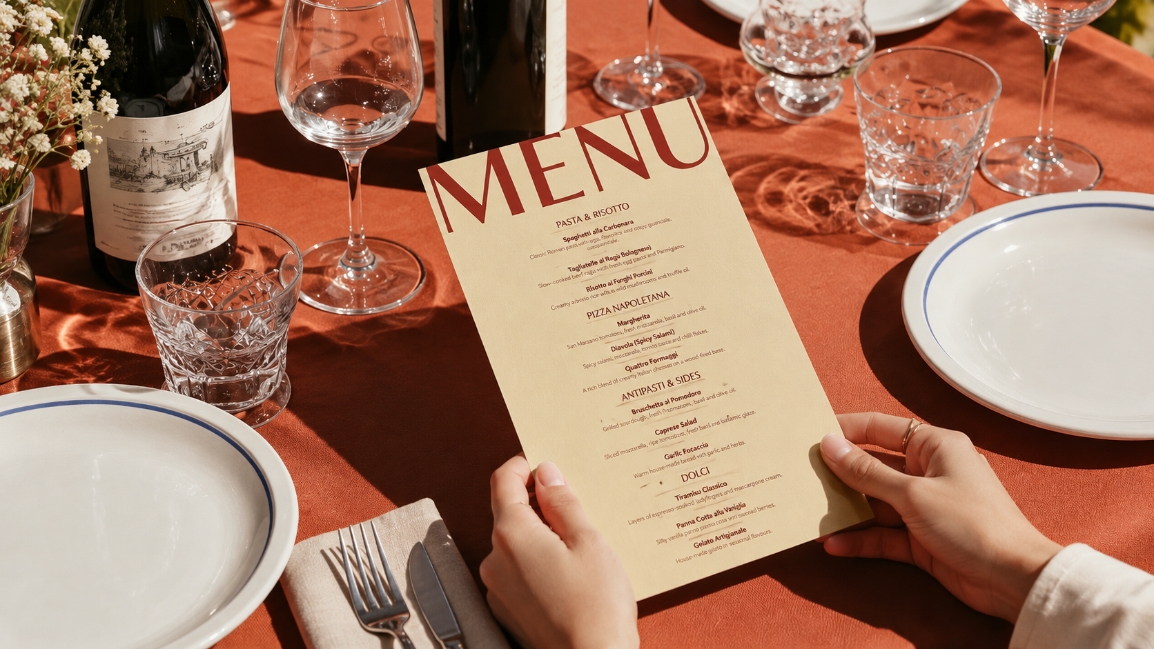 Restaurant owner using Amello to optimize menu performance