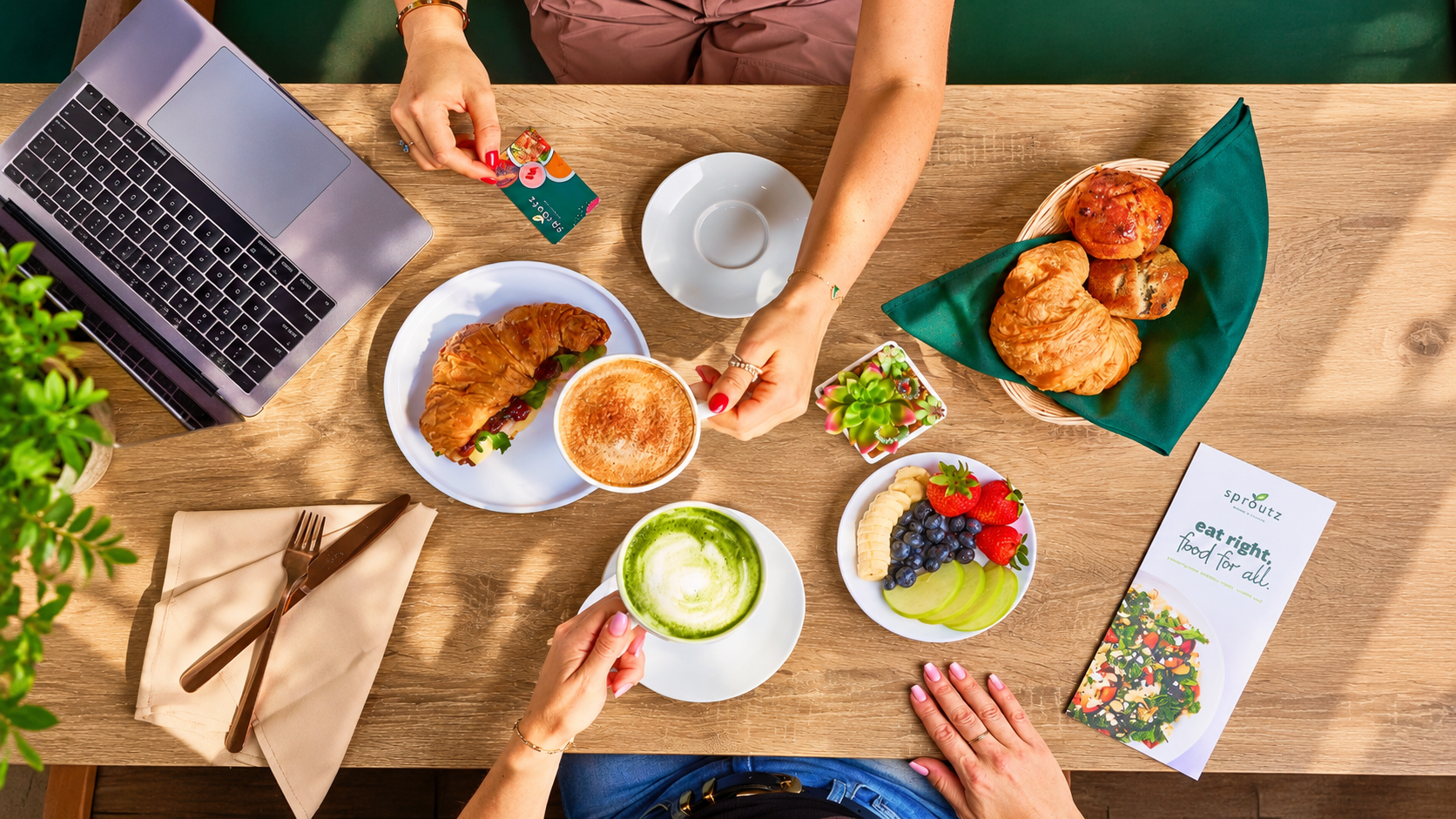 Restaurant creating social media content for marketing in 2026